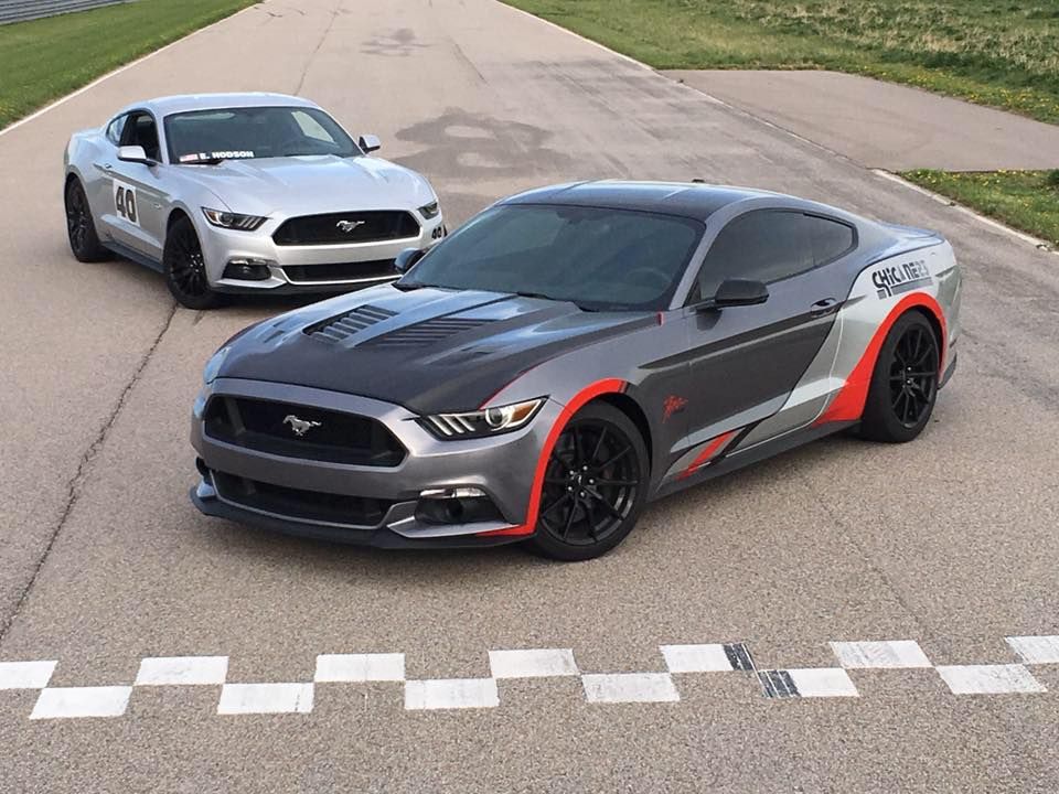 Chicane23 Heat Extracting Hood Mustang 2015-2017