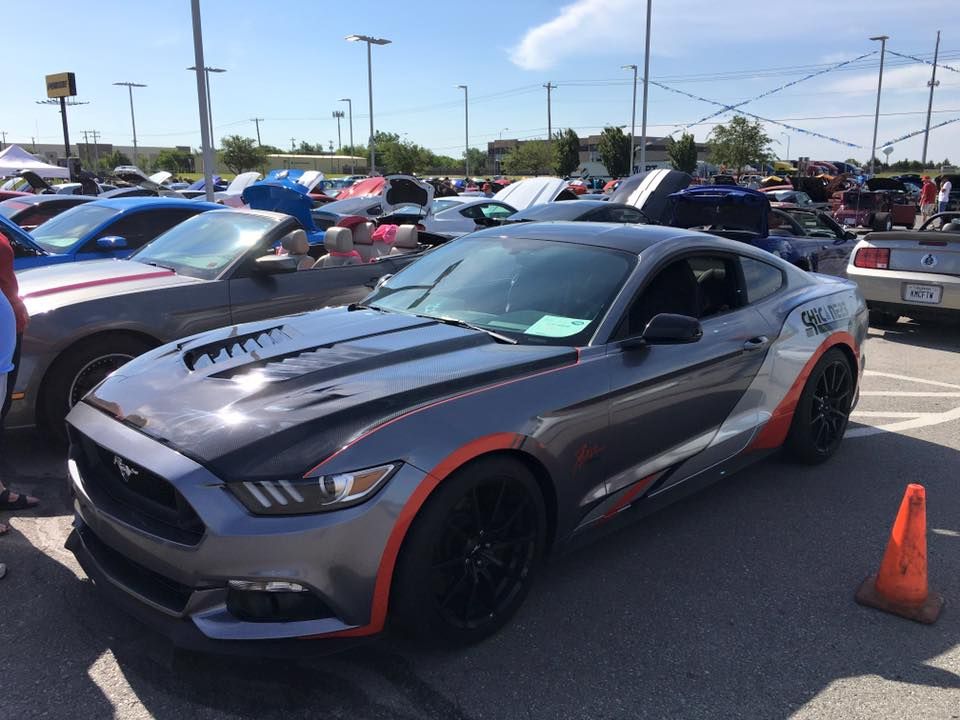 Chicane23 Heat Extracting Hood Mustang 2015-2017