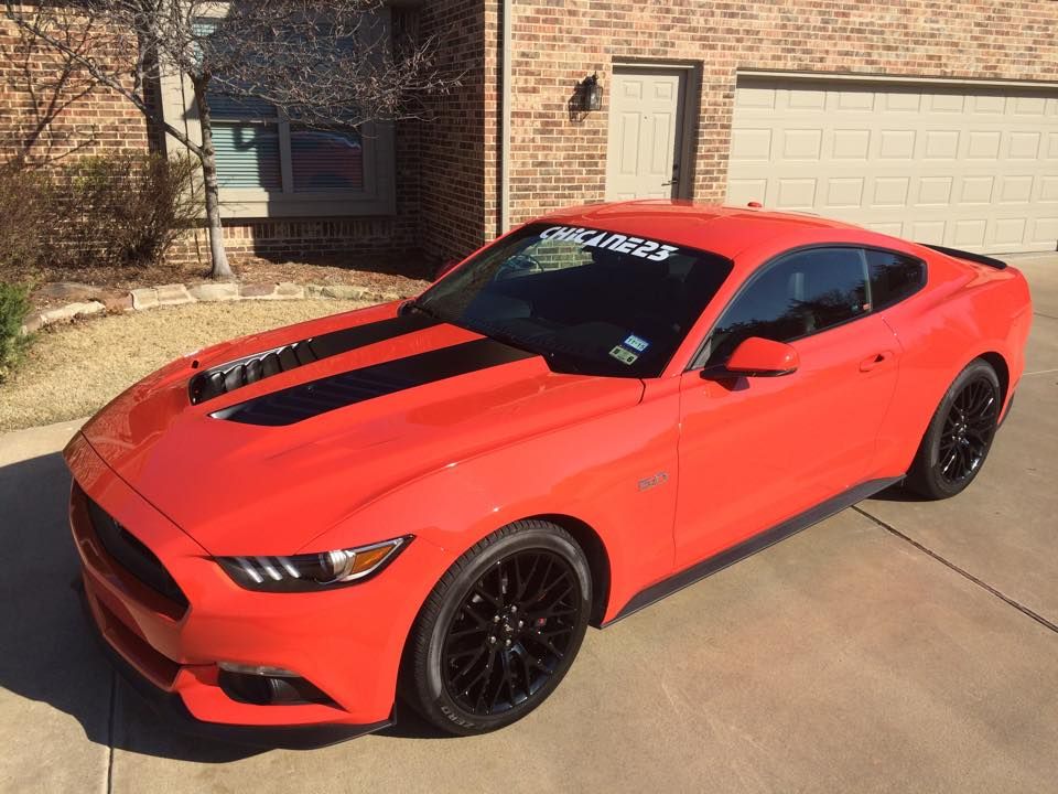 Chicane23 Heat Extracting Hood Mustang 2015-2017