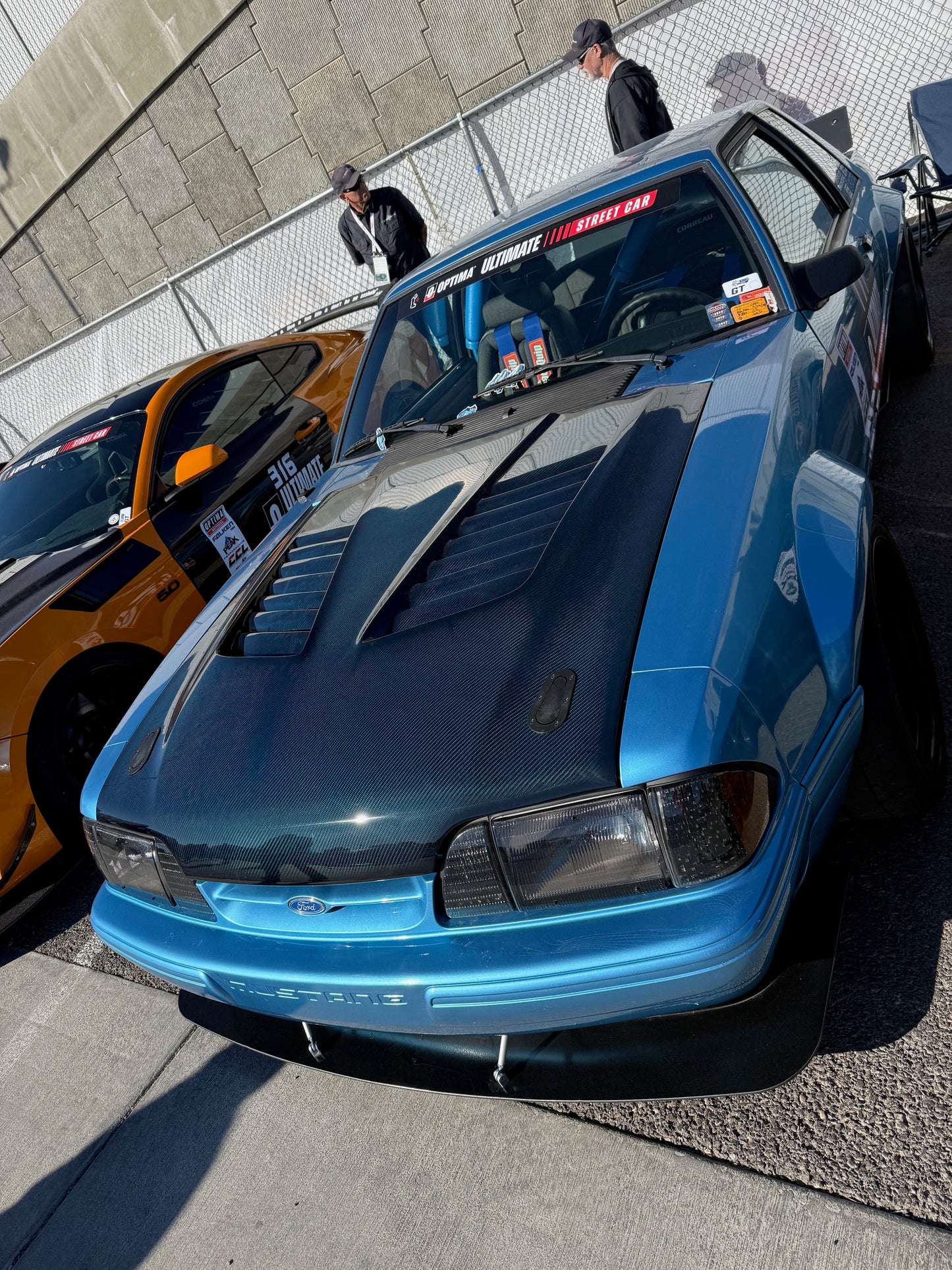 Chicane23 Heat Extracting Hood Mustang 1989-1993