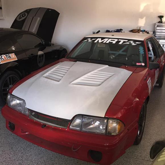 Chicane23 Heat Extracting Hood Mustang 1989-1993