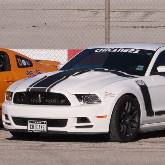 Chicane23 Heat Extracting Hood Mustang 2013-2014