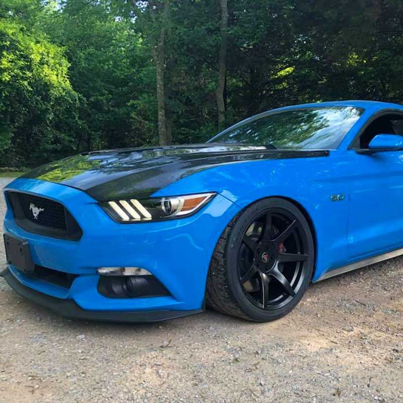 Chicane23 Heat Extracting Hood Mustang 2015-2017