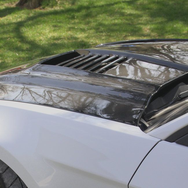 Chicane23 Heat Extracting Hood Mustang 2013-2014