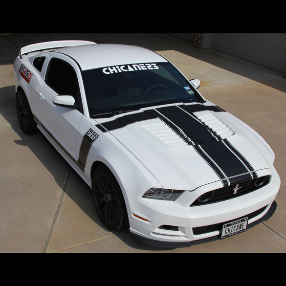 Chicane23 Heat Extracting Hood Mustang 2013-2014