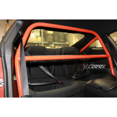 CorteX Racing Bolt-In Roll Cage, 4-point, Mustang S550 2015
